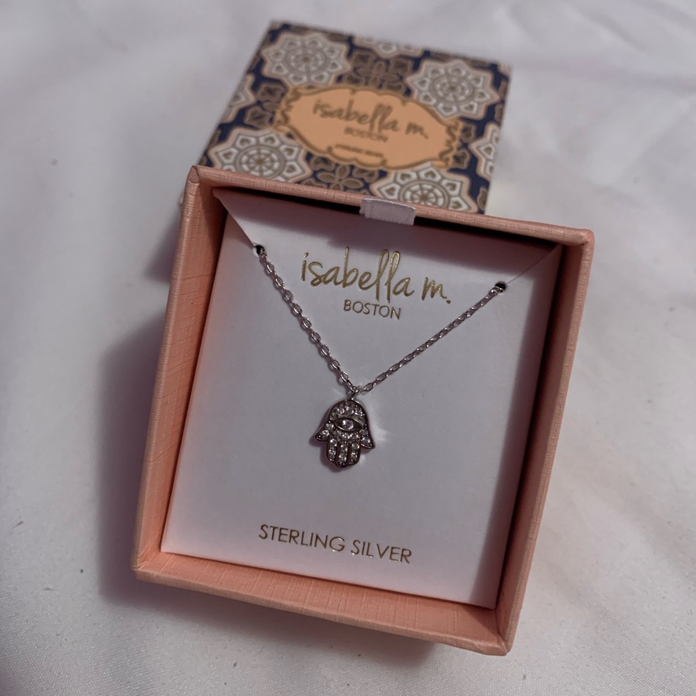 Isabella M. Hamsa Necklace